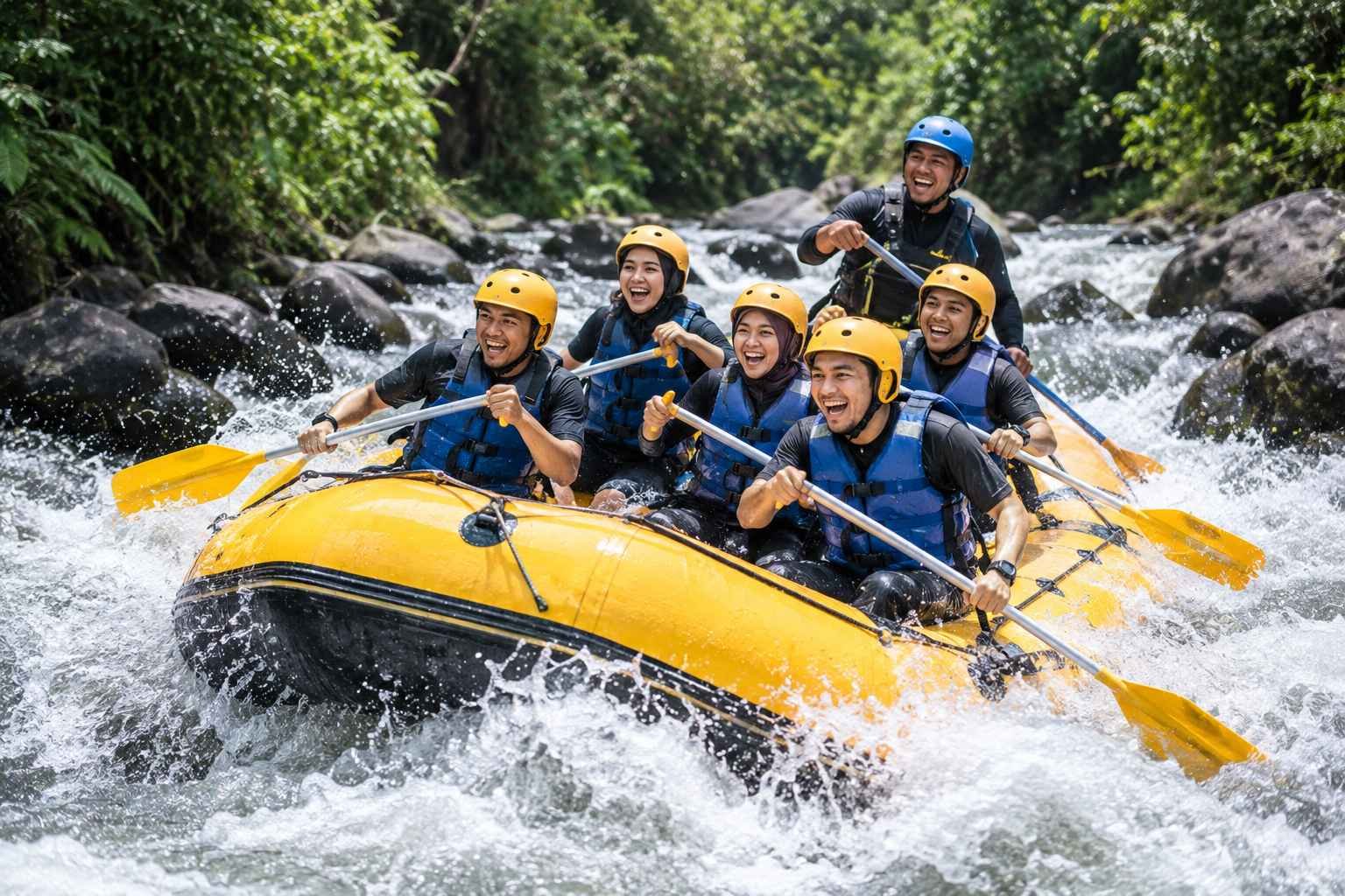 Rafting Wisata Outbound